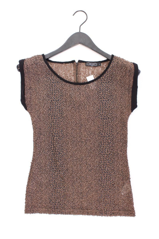 Geisha T-Shirt Gr. XS Kurzarm braun aus Polyester