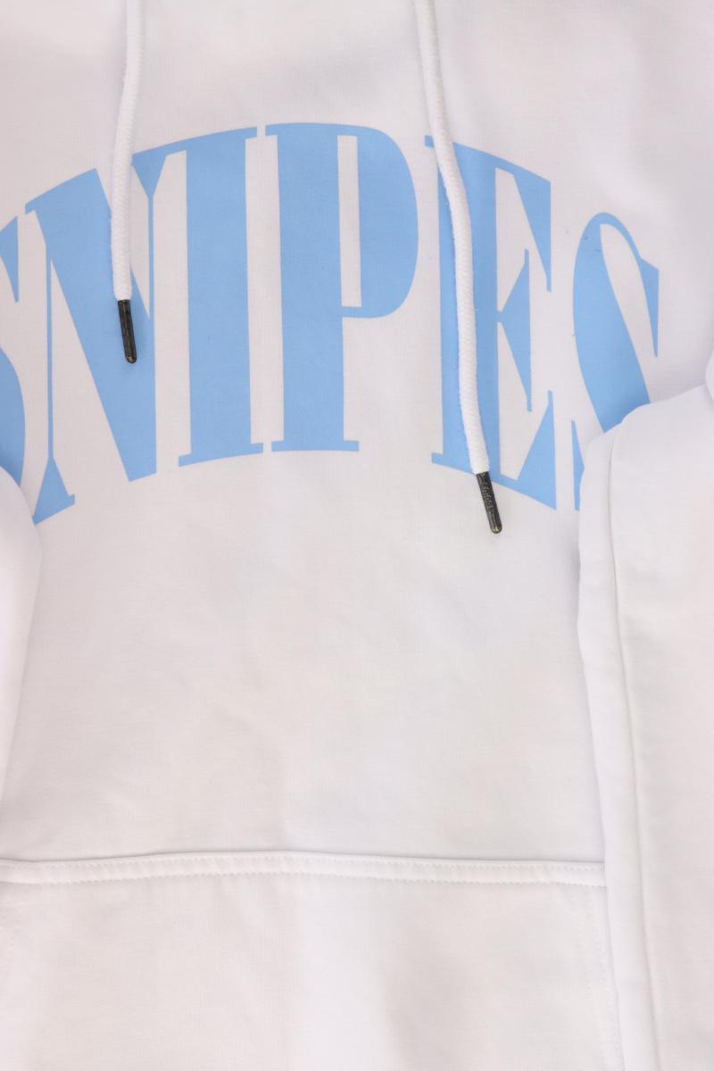 Snipes Hoodie für Herren Gr. L weiß aus Baumwolle