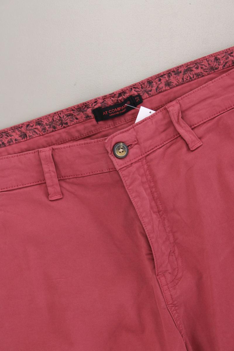 At Company Armand Thiery Chino Shorts für Herren Gr. 52 rot aus Baumwolle