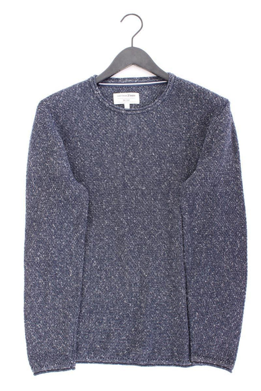 Tom Tailor (Denim) Feinstrickpullover für Herren Gr. L blau aus Baumwolle