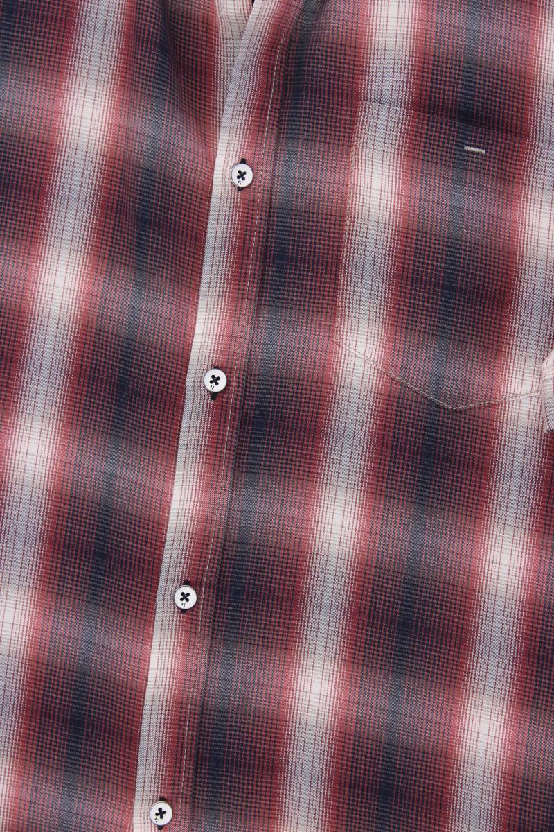 Garcia Jeans Karohemd für Herren Gr. XL kariert Kurzarm rot aus Baumwolle