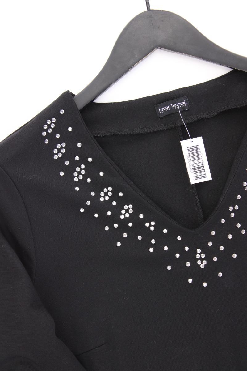 Bruno Banani Langarmkleid Gr. 42 schwarz aus Viskose