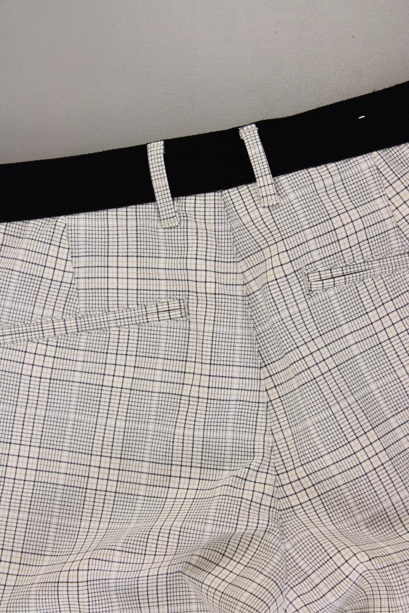 Zara Hose Gr. M kariert creme aus Polyester