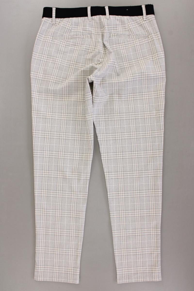 Zara Hose Gr. M kariert creme aus Polyester