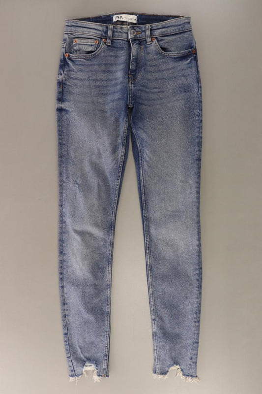 Zara Skinny Jeans Gr. 34 blau