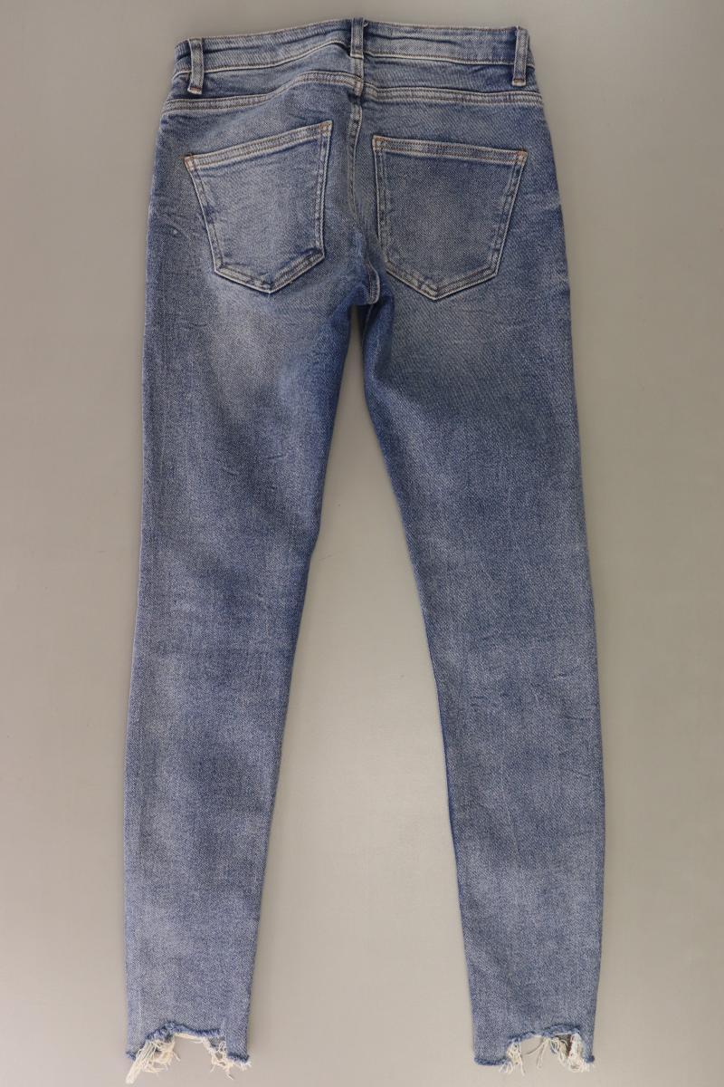 Zara Skinny Jeans Gr. 34 blau
