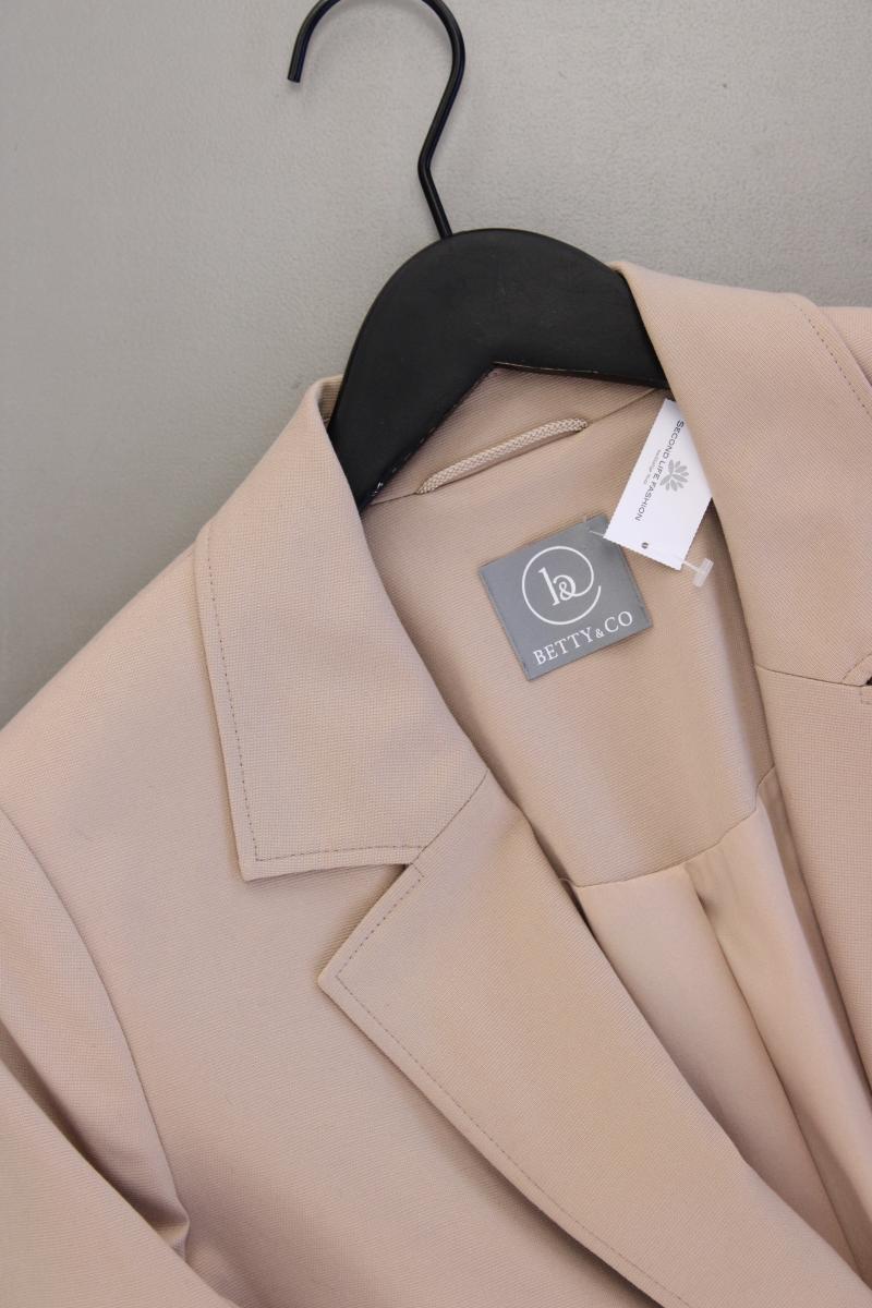 Betty & Co. Longblazer Gr. 36 neuwertig creme aus Lyocell