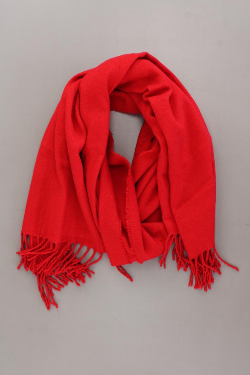 H&M Schal rot aus Polyacryl