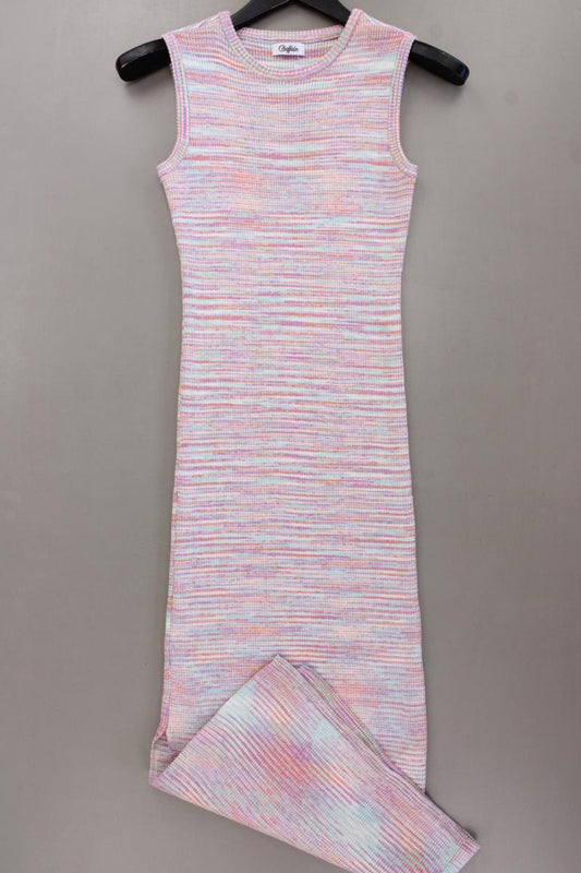 Buffalo Strickkleid Gr. 36 Ärmellos mehrfarbig aus Polyester