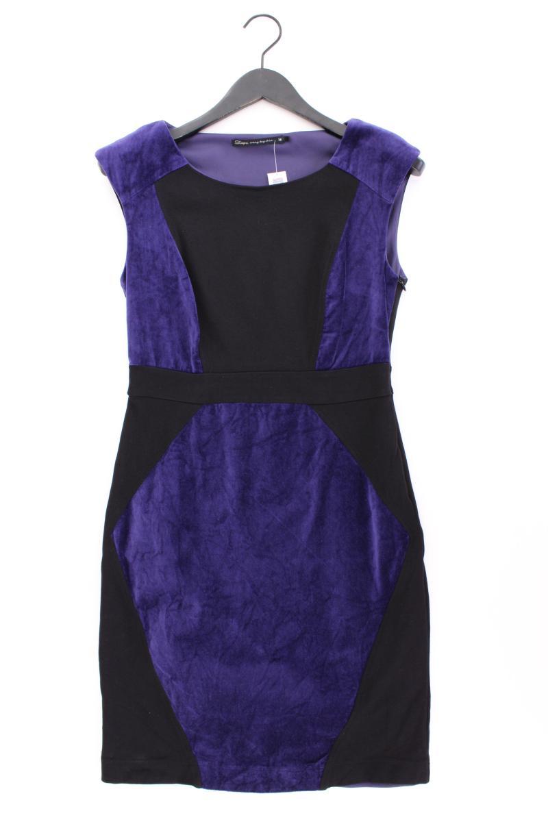 Steps Abendkleid Gr. 38 Kurzarm lila aus Viskose