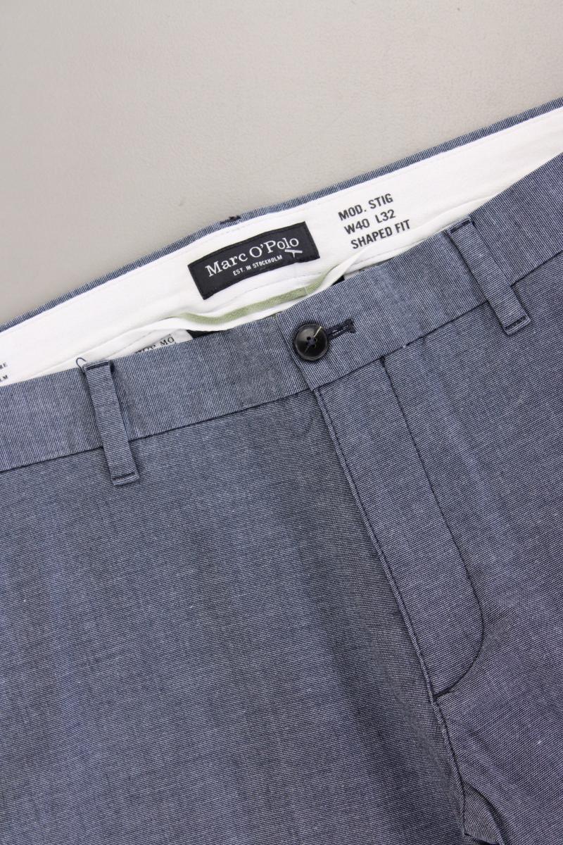 Marc O'Polo Chinohose für Herren Gr. W40/L32 Modell Stig grau