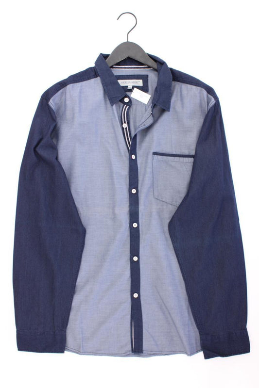 Armand Thierry Langarmhemd für Herren Gr. XXXL blau
