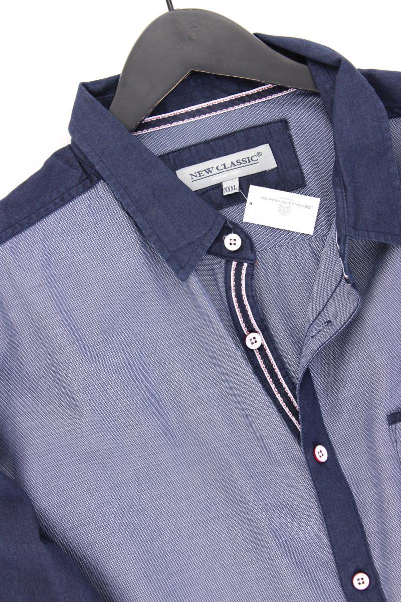 Armand Thierry Langarmhemd für Herren Gr. XXXL blau