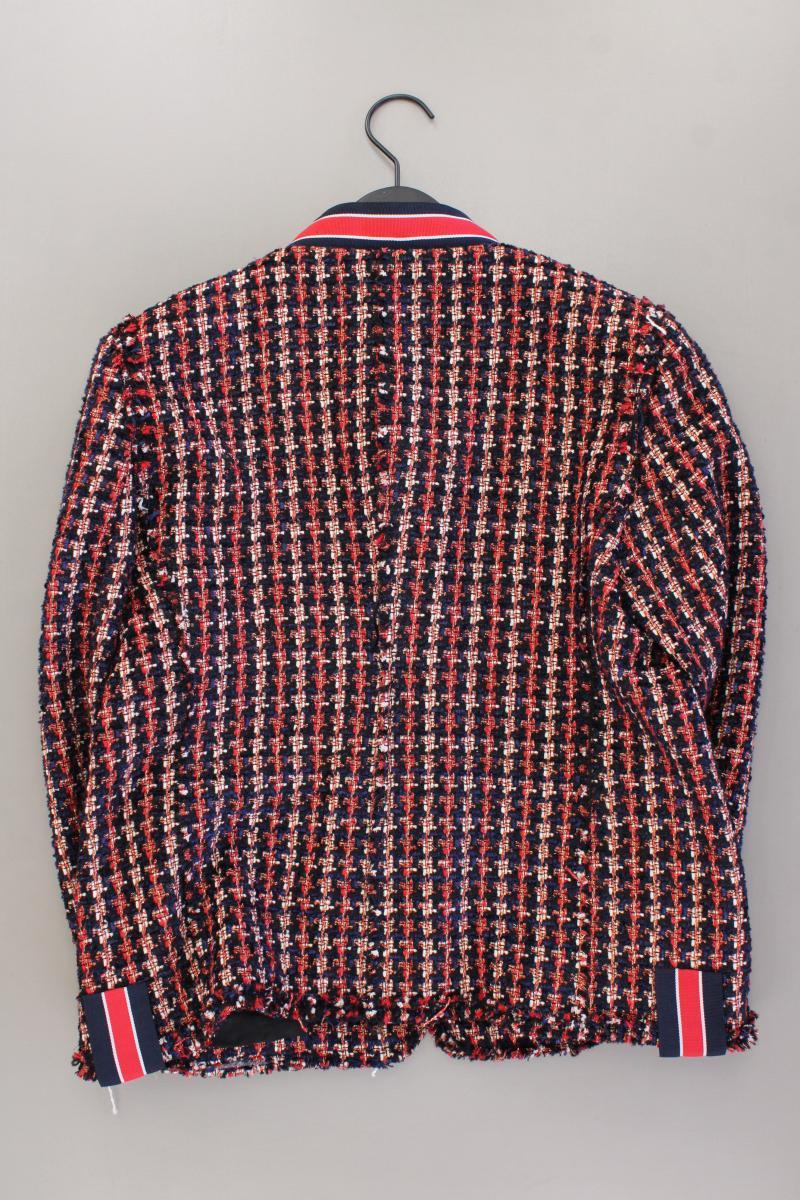 Zara Bouclé Jacke Gr. L mehrfarbig aus Polyester