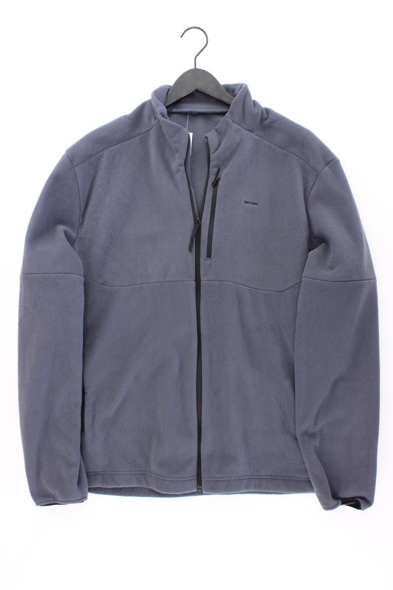 Quechua Fleecejacke für Herren Gr. XXXL neuwertig grau aus Polyester