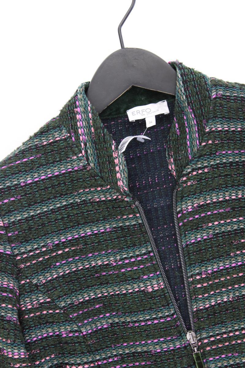 ERFO Regular Blazer Gr. 36 grün aus Baumwolle