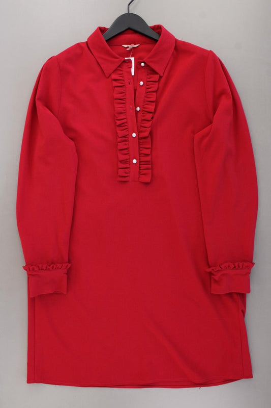 Esqualo Langarmkleid Gr. 44 neuwertig rot aus Polyester
