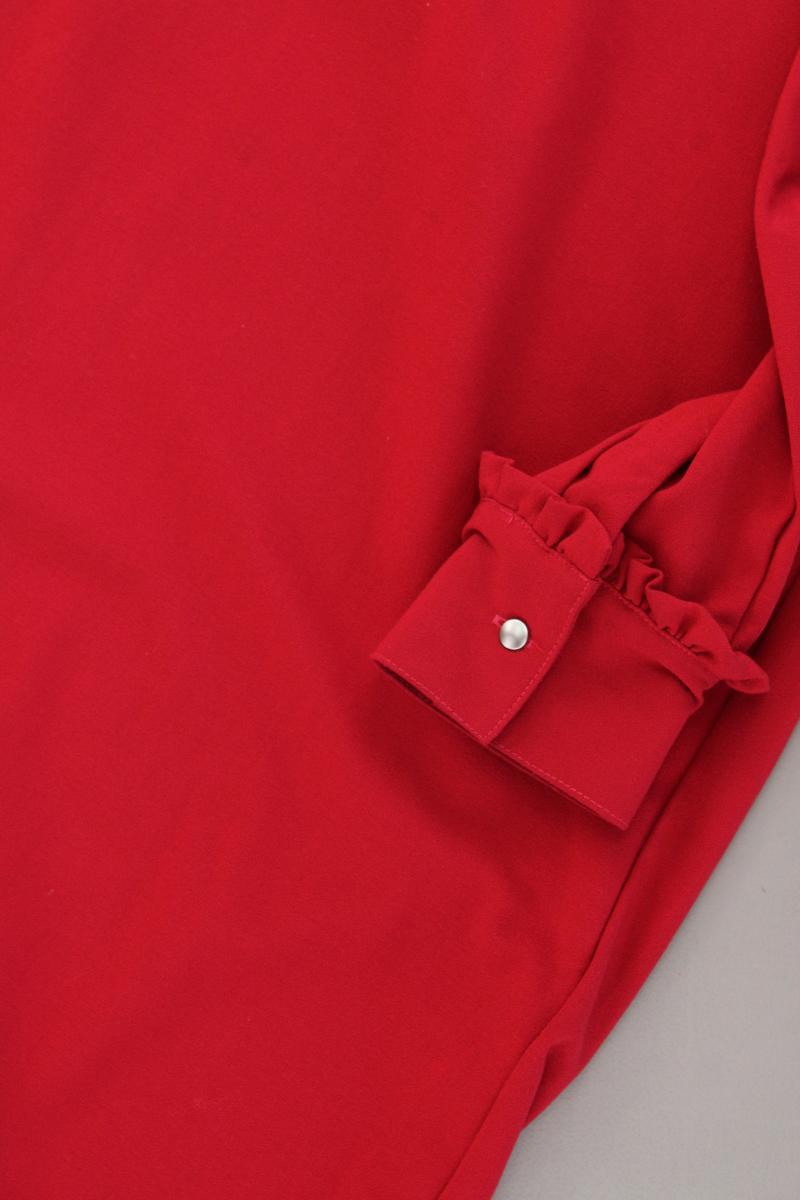 Esqualo Langarmkleid Gr. 44 neuwertig rot aus Polyester
