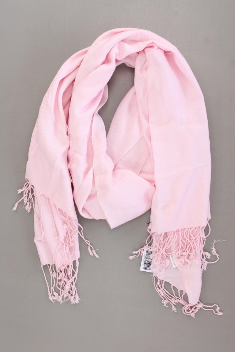Schal neuwertig rosa aus Viskose