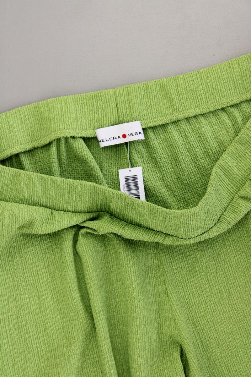 Helena Vera Stretchhose Gr. 48 neuwertig grün aus Polyester