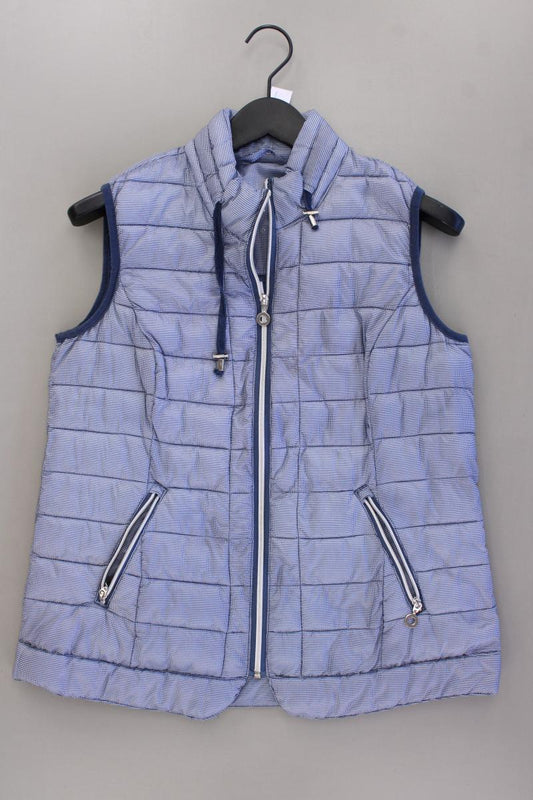 Gina Laura Steppweste Gr. M blau aus Polyester