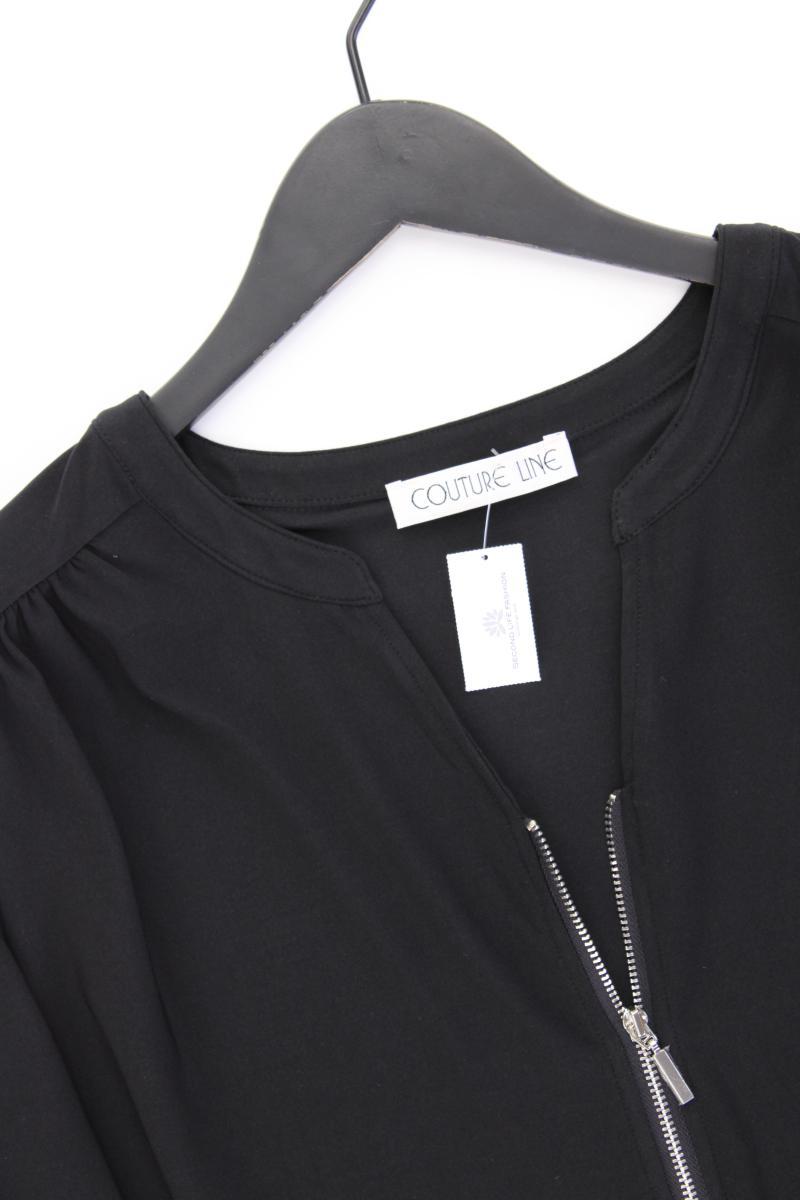 Couture Line Shirt mit V-Ausschnitt Gr. 50 neuwertig 3/4 Ärmel schwarz