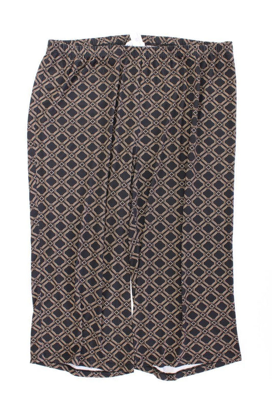 in-Print Stretchhose Gr. XL schwarz aus Polyester