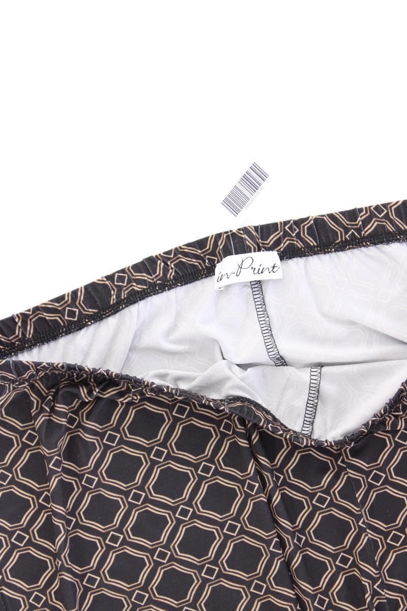 in-Print Stretchhose Gr. XL schwarz aus Polyester