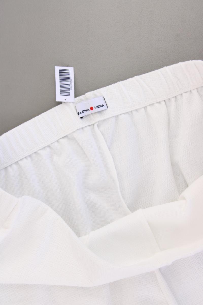 Helena Vera Stretchhose Gr. Kurzgröße 24 weiß aus Baumwolle