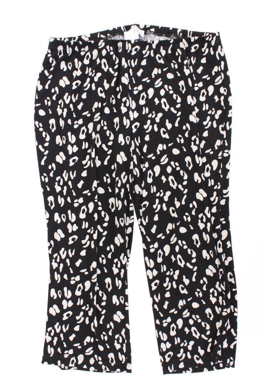 in-Print Stretchhose Gr. 48/50 schwarz aus Polyester