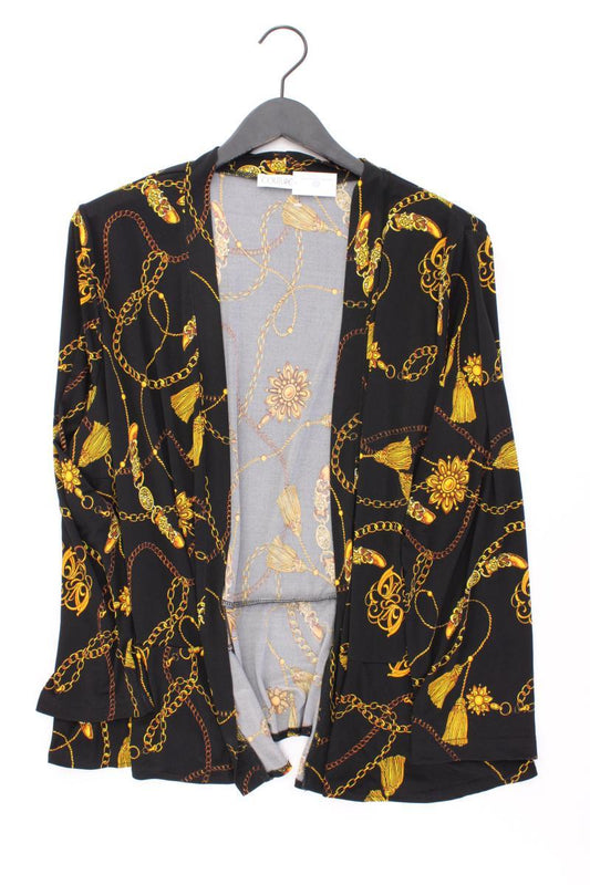 Couture Line Classic Cardigan Gr. 52 neuwertig Langarm schwarz aus Polyester