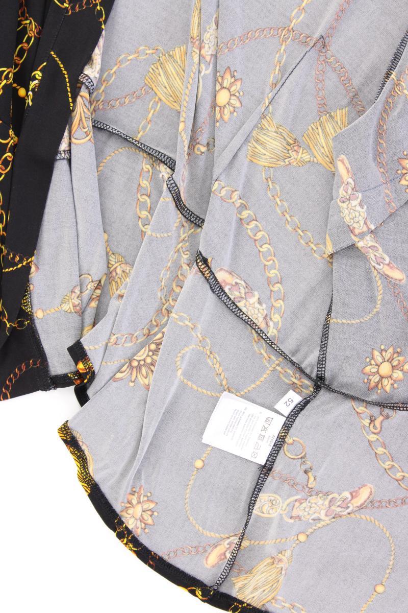 Couture Line Classic Cardigan Gr. 52 neuwertig Langarm schwarz aus Polyester