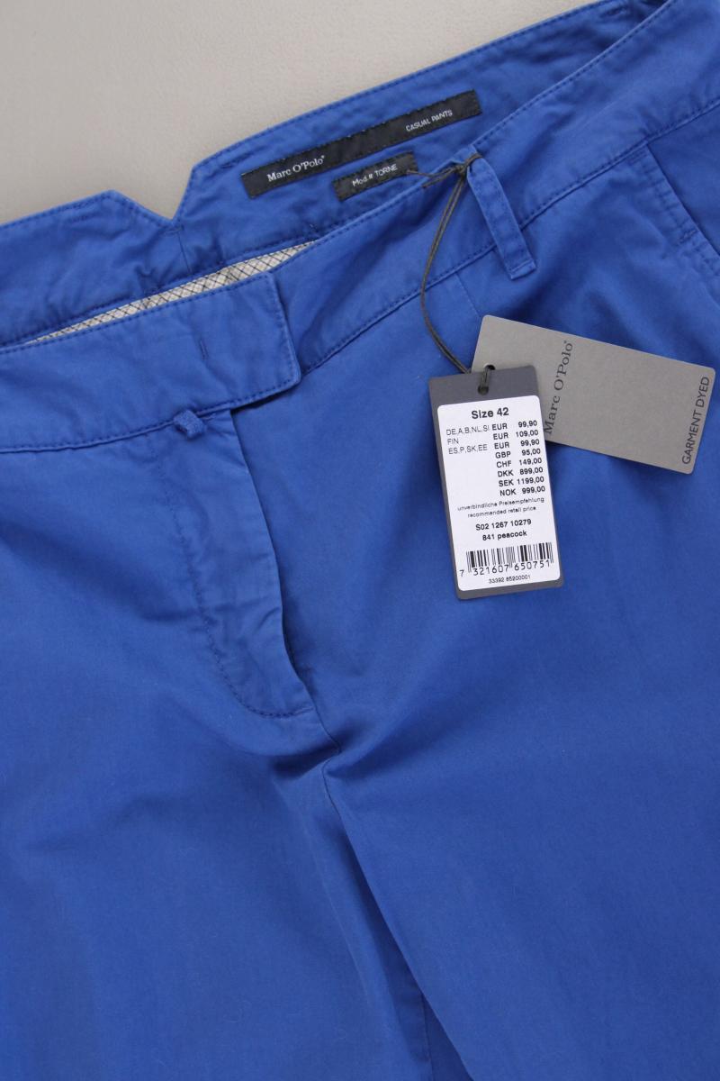 Marc O'Polo Chinohose Gr. 42 neu mit Etikett Neupreis: 99,9€! blau aus Baumwolle