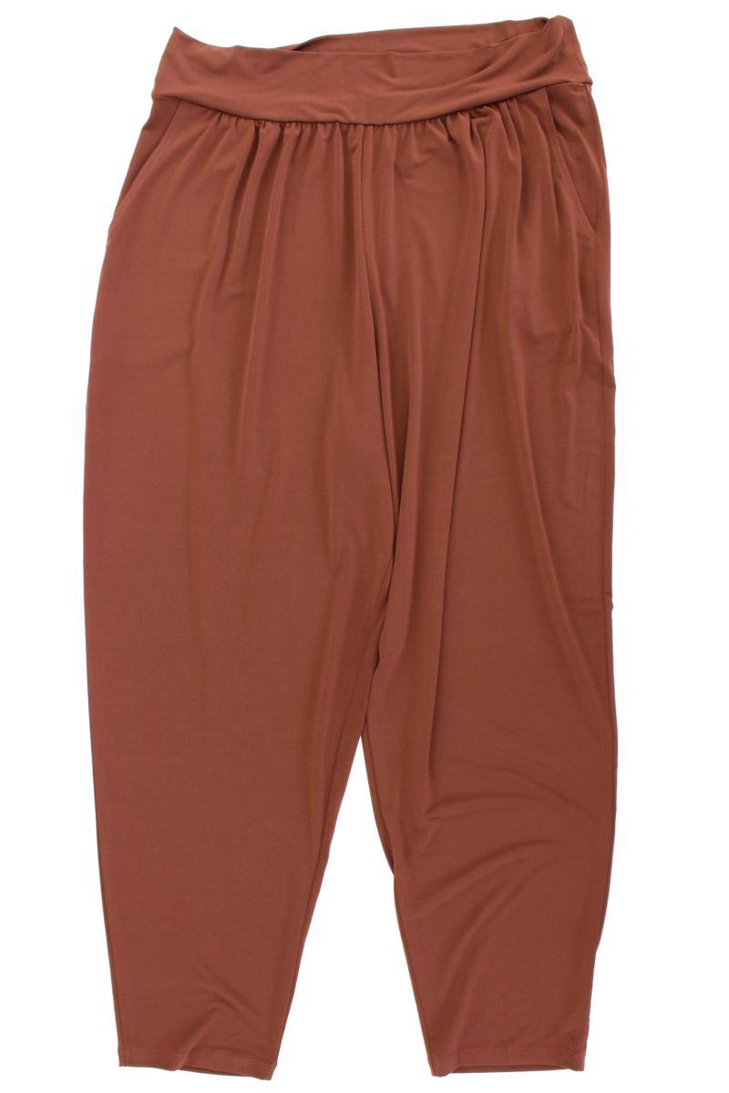 Kim & Co. Stretchhose Gr. XL neuwertig braun aus Polyester