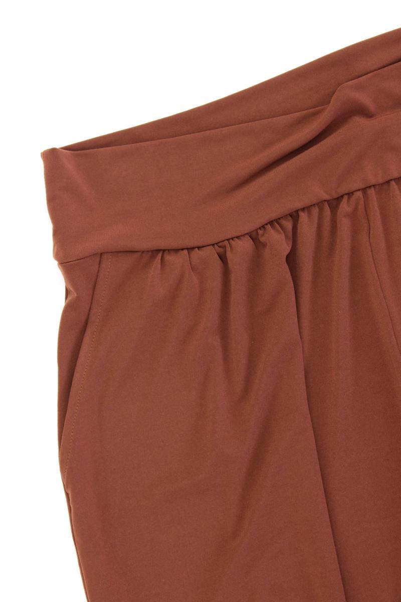Kim & Co. Stretchhose Gr. XL neuwertig braun aus Polyester
