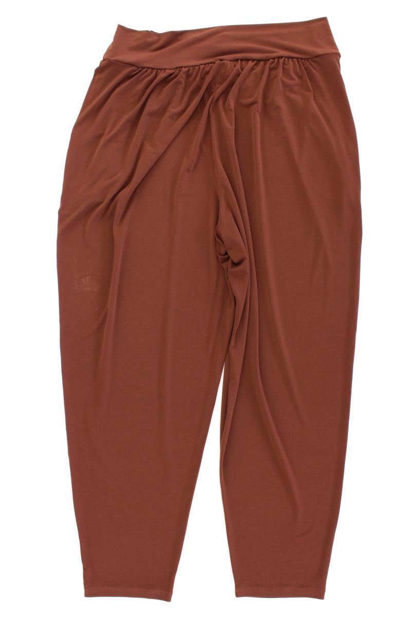 Kim & Co. Stretchhose Gr. XL neuwertig braun aus Polyester