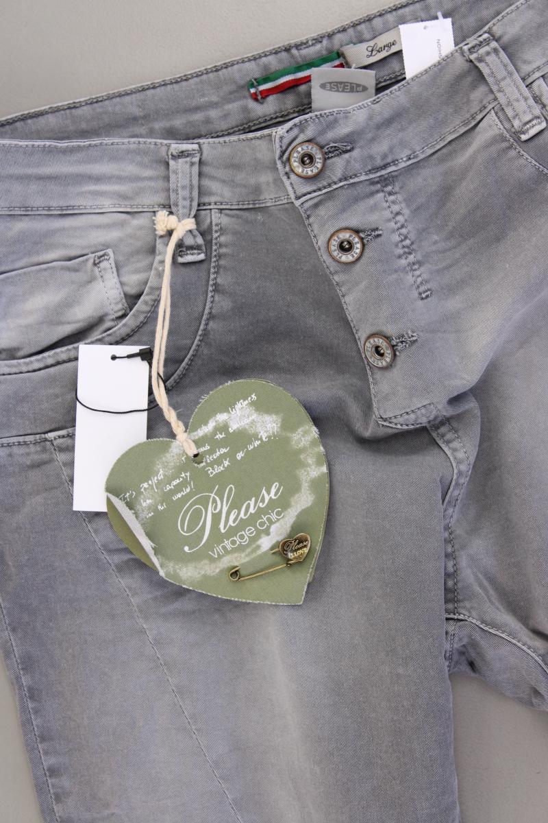 Please Skinny Jeans Gr. L neu mit Etikett Neupreis: 109,95€! grau aus Baumwolle