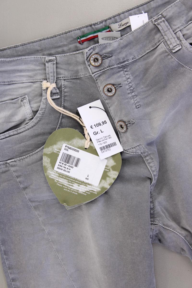 Please Skinny Jeans Gr. L neu mit Etikett Neupreis: 109,95€! grau aus Baumwolle