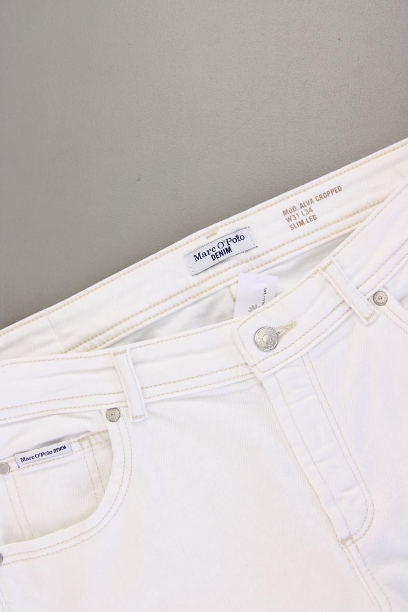 Marc O'Polo Skinny Jeans Gr. W31/L34 weiß aus Baumwolle