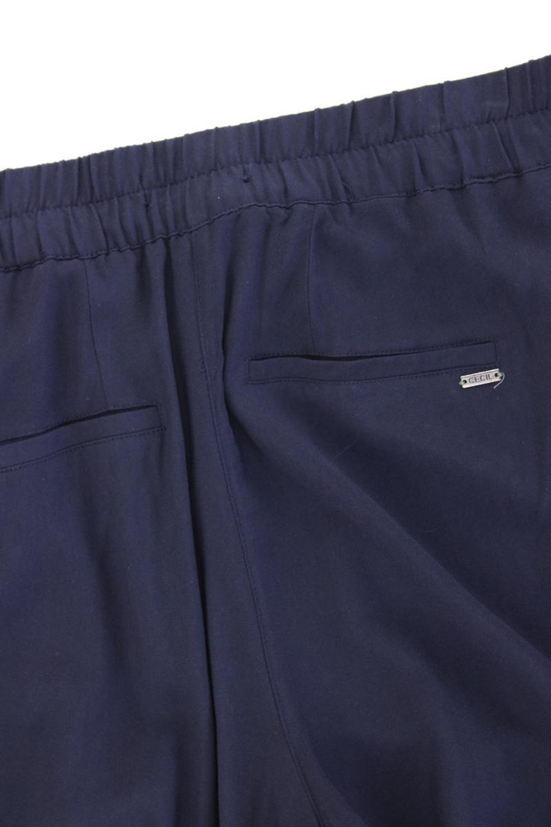 Cecil Stoffhose Gr. L neuwertig blau aus Viskose