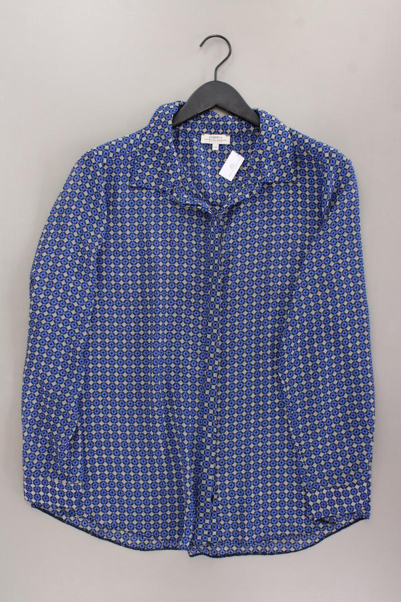 Papaya Weekend Bluse Gr. US 20 (XL) geometrisches Muster Langarm blau
