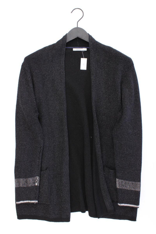 Cecil Strickjacke Gr. L Langarm grau aus Viskose