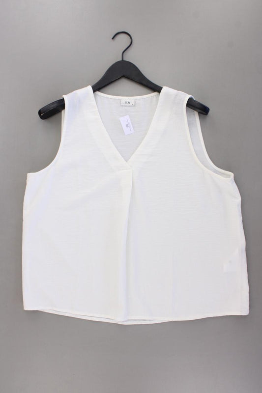 Jacqueline de Yong Ärmellose Bluse Gr. XL creme aus Polyester