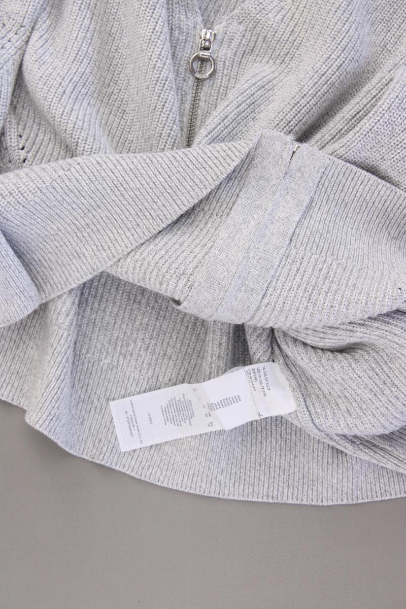 s.Oliver Strickjacke Gr. 46 neuwertig Langarm grau aus Baumwolle