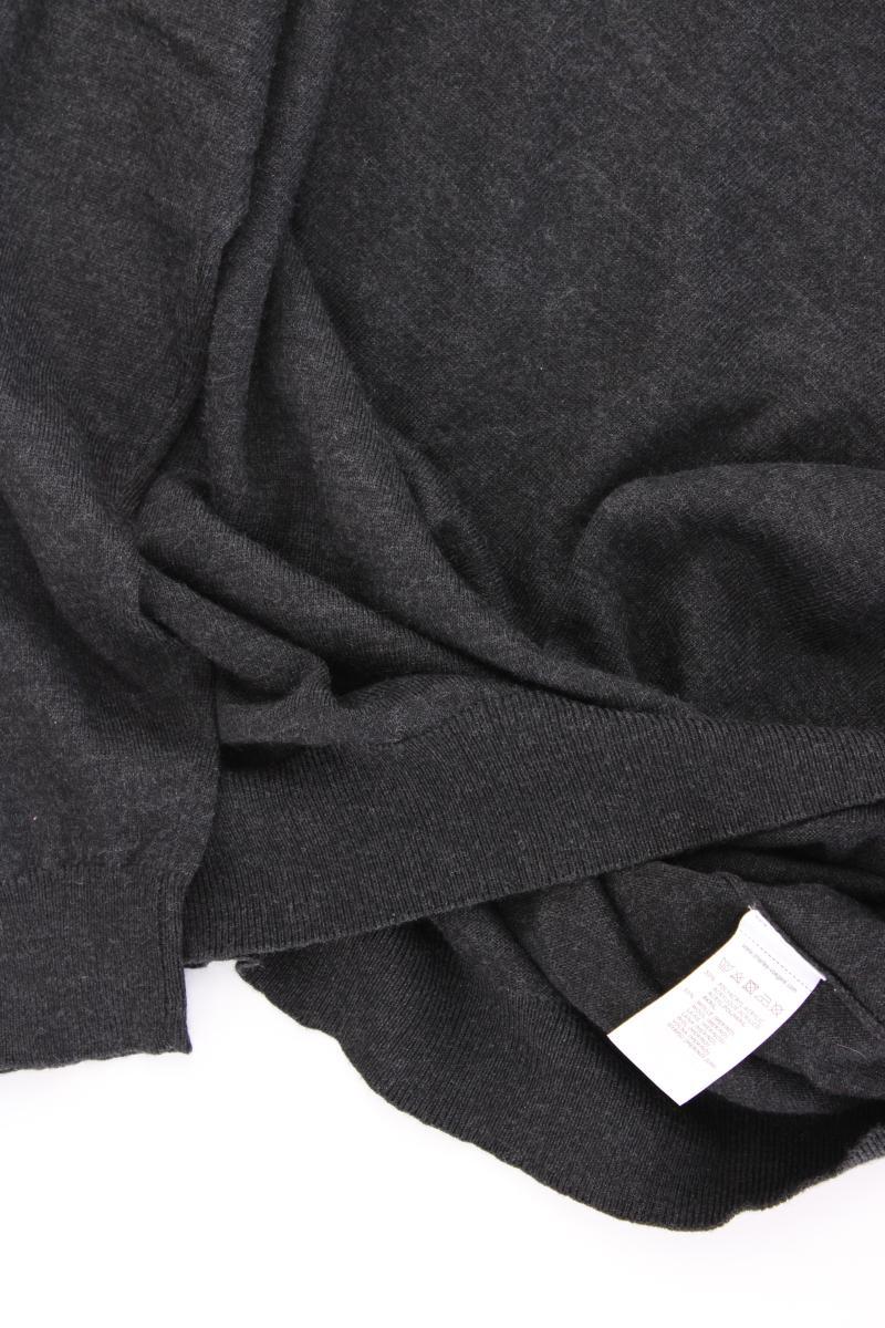 Vögele Pullover mit Wolle für Herren Gr. L grau aus Polyacryl