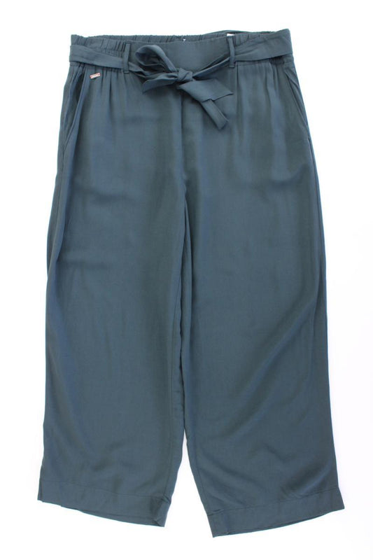 Street One Stoffhose Gr. 44/L26 neuwertig grün aus Viskose