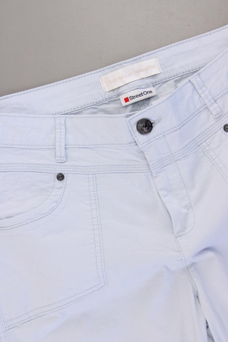 Street One Cargohose Gr. 40/L22 Modell Yulius blau aus Baumwolle