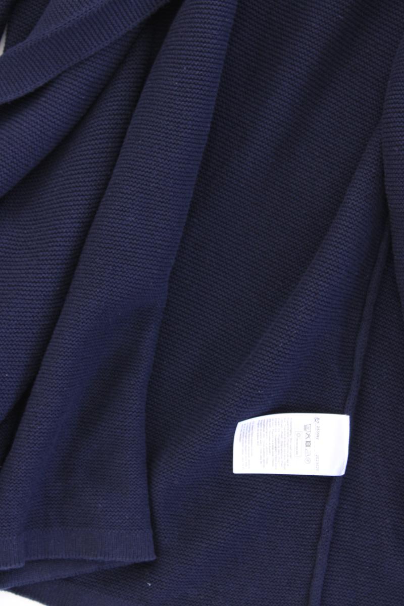 Street One Strickjacke Gr. 40 Langarm blau aus Baumwolle