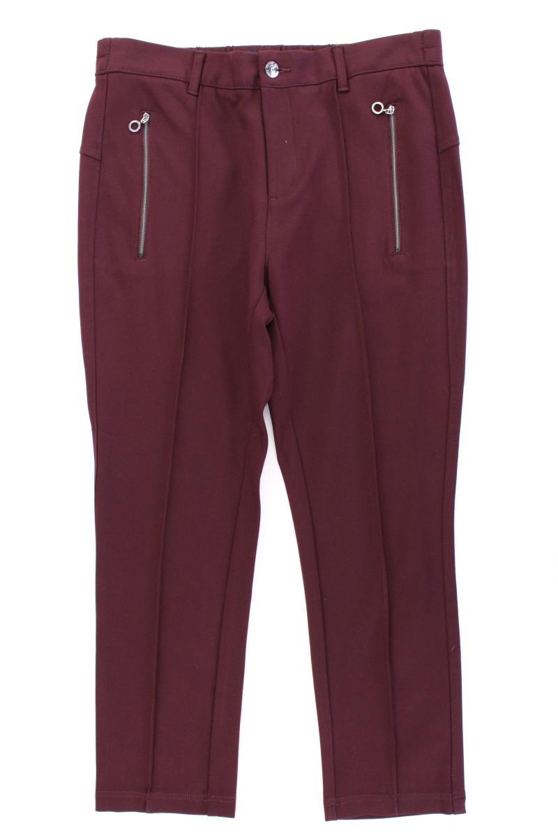 Street One Stretchhose Gr. 42/L28 neuwertig Modell York rot aus Viskose