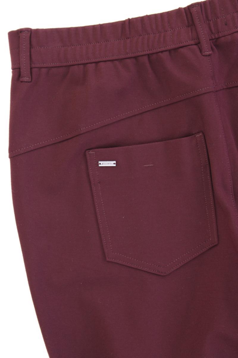 Street One Stretchhose Gr. 42/L28 neuwertig Modell York rot aus Viskose